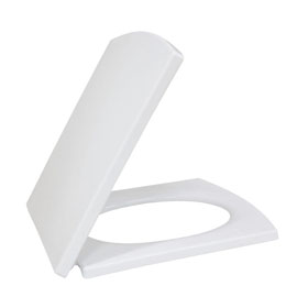 Factory Supply Square PP Slow Drop Toilet Seat