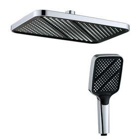New Design Factory Direct Shower Head Powerful Water Saving 3 Spraying Modes Handheld Shower Rainfall Shower