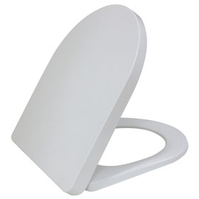 Short Size UF Toilet Seat Cover With Soft Closing Hinge