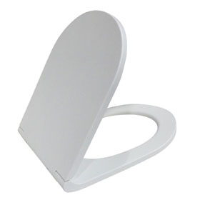 Matt White Grey Black Urea Soft Hinge Toilet Seat