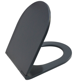 Matt Grey Urea Toilet Seat