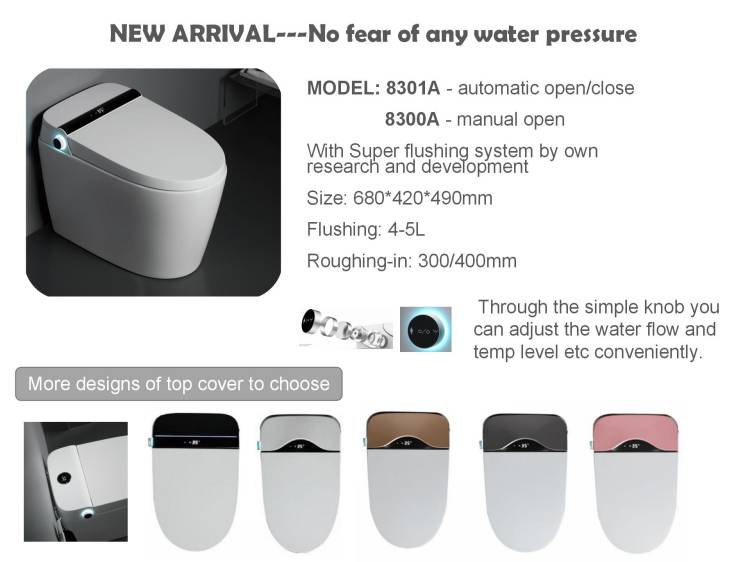 New Intelligent Toilet E8301A